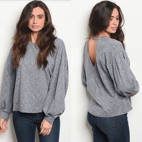 Ballon sleeve pullover - Picture 2 of 3